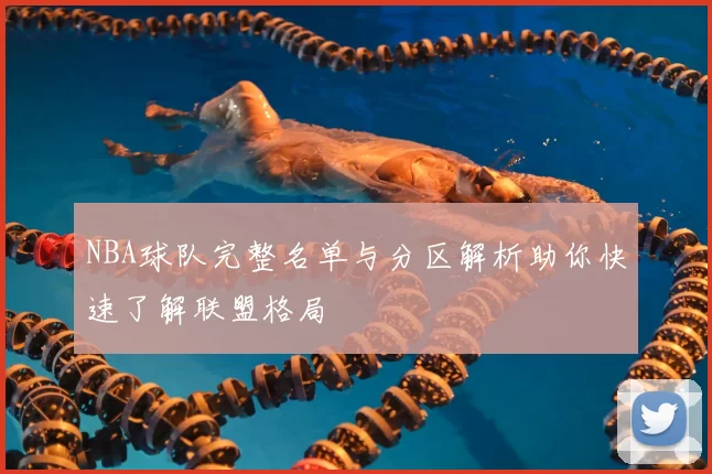 NBA球队完整名单与分区解析助你快速了解联盟格局
